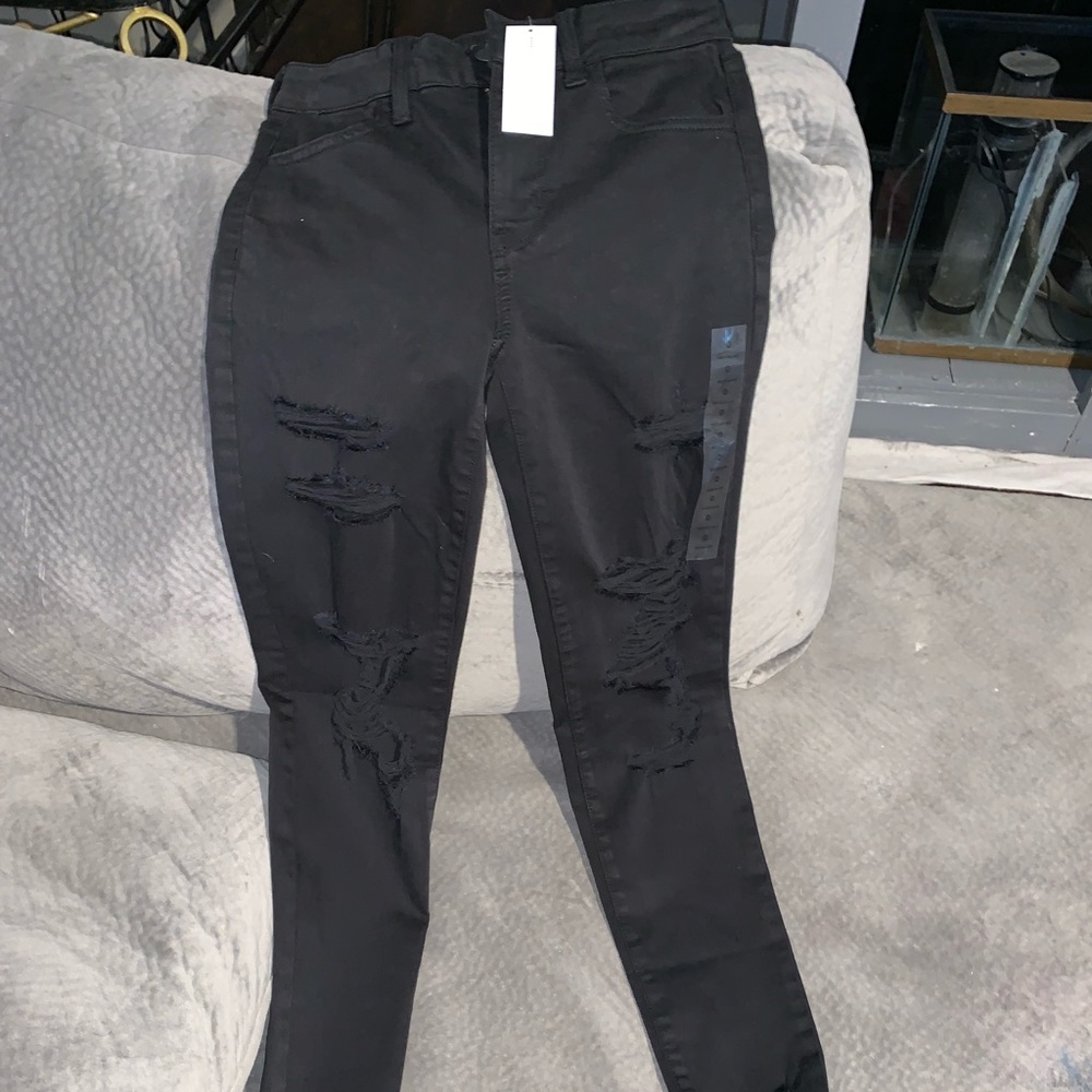 American eagle high rise jegging crop pants
